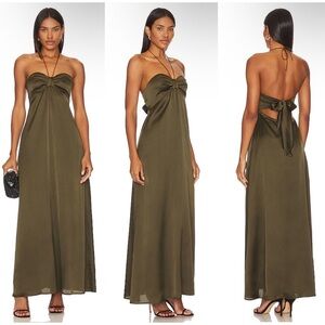 LBLC The Label Blake Dress in Olive Size L